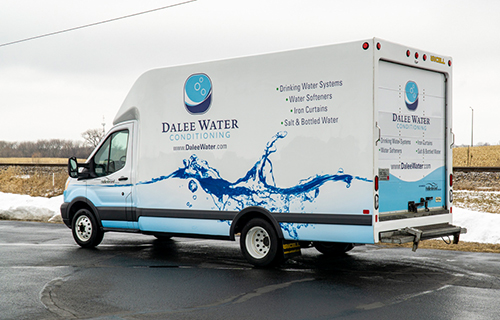 Dalee Water Conditioning Salt Delivery Truck